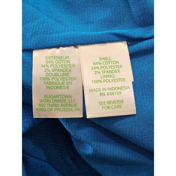 PLK Women's M Lilly Pulitzer Feona Dress Jacquard Puff Sleeve Sheath Back Zip NW - Picture 10 of 11